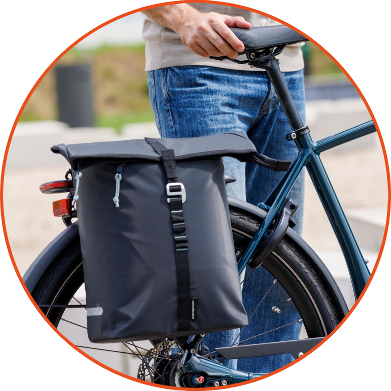 Pojedyncza sakwa rowerowa New Looxs Cantos Single 16L